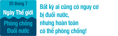   Hưởng ứng ngày Thế giới phòng, chống đuối nước 25 tháng 7