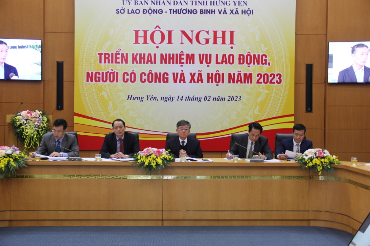   Hội nghị triển khai nhiệm vụ lao động, người có công và xã hội năm 2023