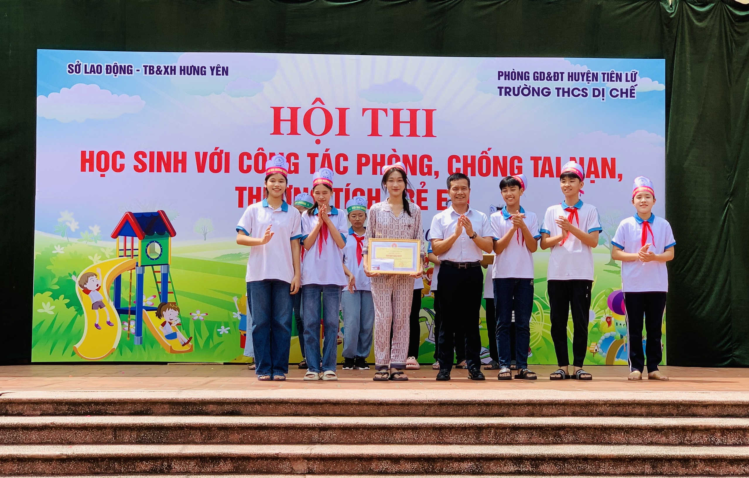   Hội thi học sinh với công tác phòng, chống tai nạn, thương tích trẻ em năm 2024