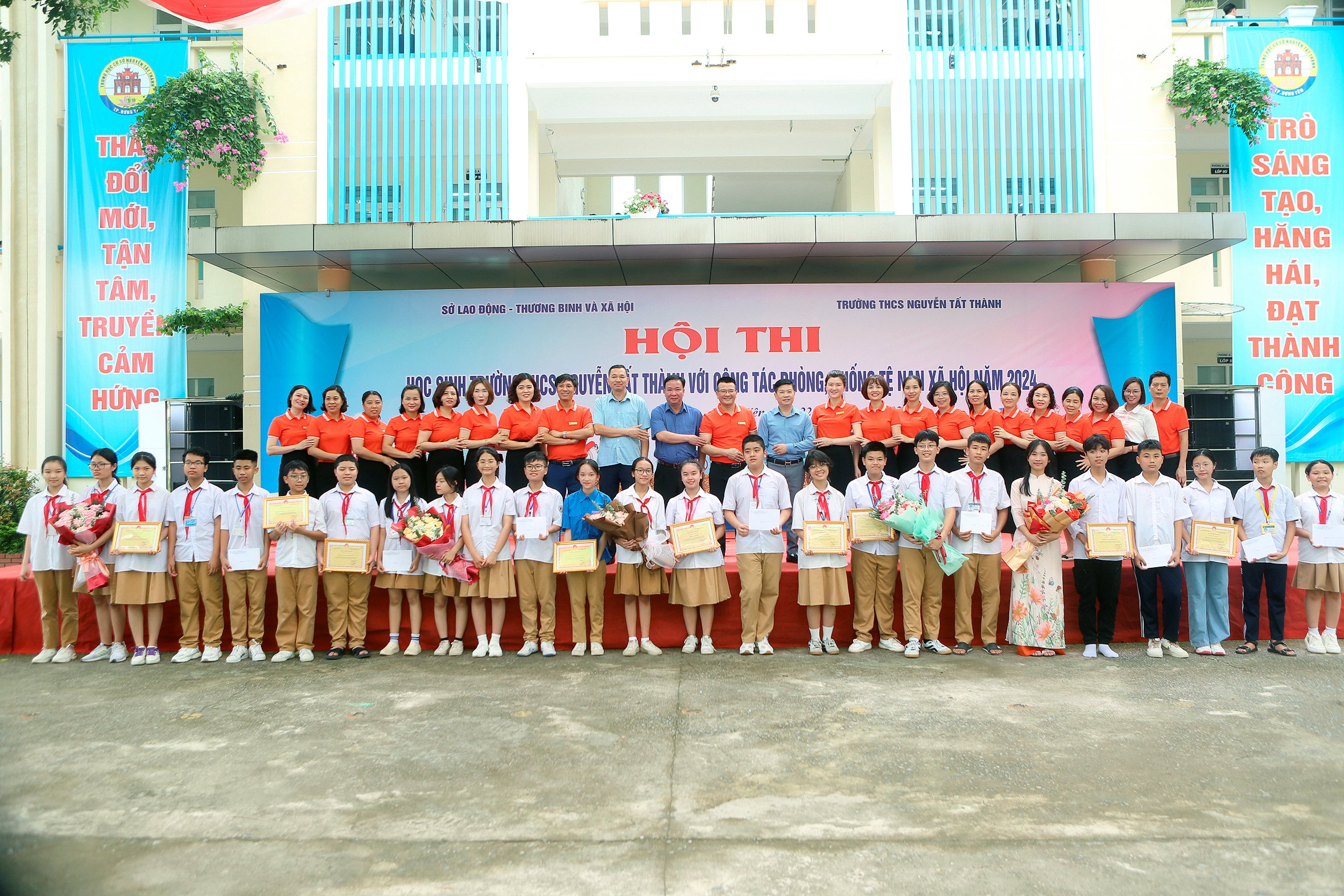   Hội thi học sinh với công tác phòng, chống tệ nạn xã hội năm 2024